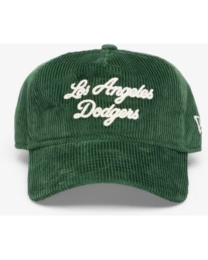 KTZ Casquette 9twenty a-frame mlb cord script los angeles dodgers universal - Vert