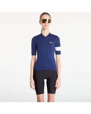 Rapha Jersey Core Jersey/ Stripe - Blue