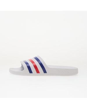 adidas Originals Sneakers Adidas Adilette Aqua Slides Ftwr/ Pure Ruby/ Semi Lucid - Bianco