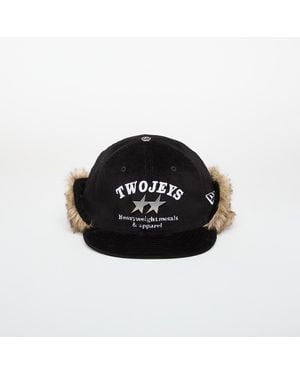 Twojeys Mütze X New Era 59Fifty Downflap - Schwarz