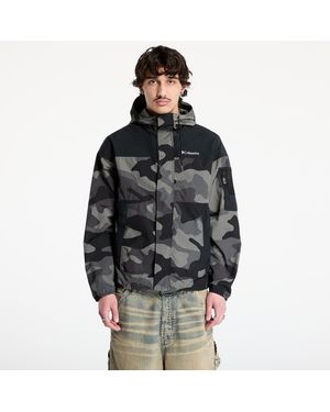 Columbia Windjacke Challenger Ii Novelty Windbreaker Mod Camo - Schwarz