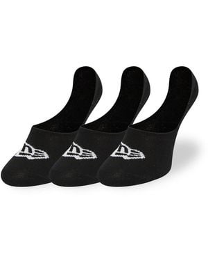 KTZ Socken Flag Invisible 3-Pack - Schwarz