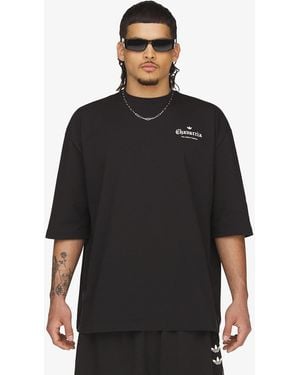 adidas Originals T-Shirt Adidas X Willy Chavarria Logo Ss T-Shirt - Zwart