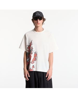 Y-3 T-shirt graphic short sleeve t-shirt xl - Blanc
