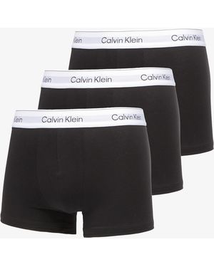 Calvin Klein Boxershorts Trunk 3-Pack - Zwart
