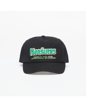 Pleasures Sponsor 5 Panel Snapback - Black
