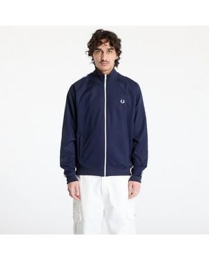 Fred Perry Giacca Taped Track Jacket - Blu