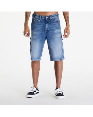 Tommy Hilfiger Pantaloncini Tommy Jeans Skater Baggy Carpenter Shorts - Blu