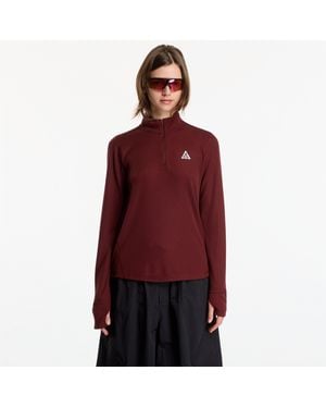 Nike Sweatshirt Acg Dri-Fit 1/2-Zip Trail Running Top Mystic Dates/ Mystic Dates/ Summit - Rot