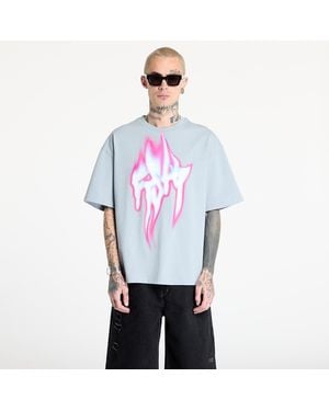 FTSHP T-Shirt Walking Art T-Shirt - Blue