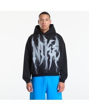 Nike Sweatshirt Standard Issue Brushed Pullover Basketball Hoodie/ Pale Ivory - Blauw