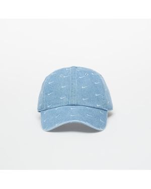 Nike Casquette club unstructured denim cap aegean storm/ thunder blue/ white universal - Bleu