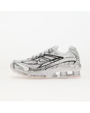 Nike Sneakers Shox Ride 2/ Mtlc Platinum--Flt Eur - Mettallic