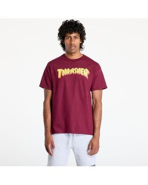 Thrasher T-shirt stacked t-shirt s - Rouge