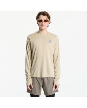 Saysky T-Shirt Clean Flow Long Sleeve - Natur