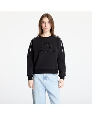 Kappa Sweatshirt Logo Tape Barge - Zwart