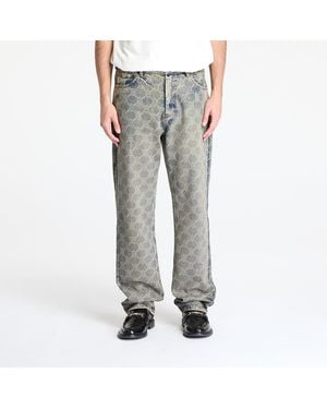 Daily Paper Jeans Shield Laser Washed Jeans - Gray