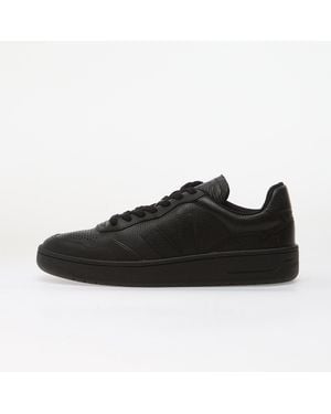 Veja Sneakers V-90 Zz Grained Oil Leath - Black