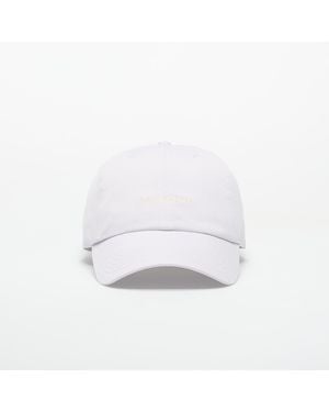 New Balance 6 Panel Linear Logo Hat - Wit