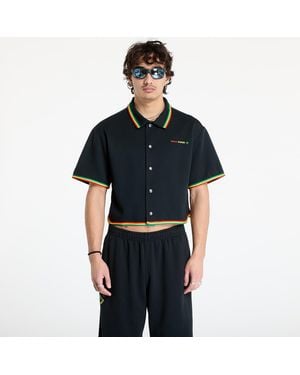 Converse Hemd X Daily Paper Cropped Shirt - Schwarz