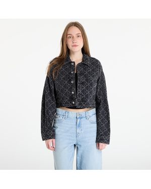 Calvin Klein Jacket Jeans Articulated Denim Jacket - Black