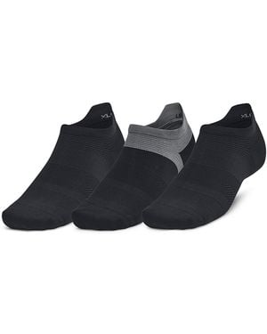 Under Armour Armourdry Run Lite Füßlinge Im 3Er-Pack, Reflektierend - Blau