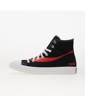 Converse Baskets x coca-cola chuck taylor all star black/ racing red/ white eur 41 - Noir