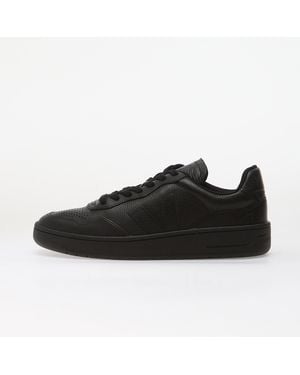 Veja Sneakers V-90 Zz Grained Oil Leath - Black