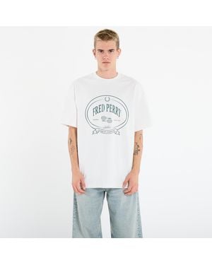Fred Perry T-Shirt Chosen By Champions T-Shirt - Weiß