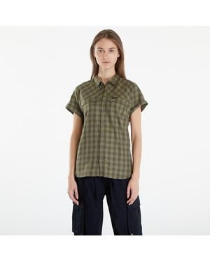 Lundhags Overhemd Ekren Short Sleeve Shirt - Groen