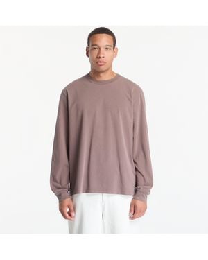 A.P.C. T-Shirt Long Sleeve T-Shirt Winter 26 - Braun