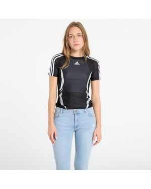 adidas Originals T-Shirt Adidas Adilenium Season 4 Teamgeist Tight Sheer Jersey - Blue