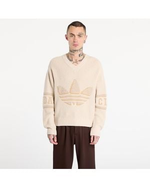 adidas Originals Sweater Adidas X Clot Sst Ls Sweat - Natural