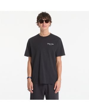 Sporty & Rich Maglietta Signature Ny Tshirt - Nero
