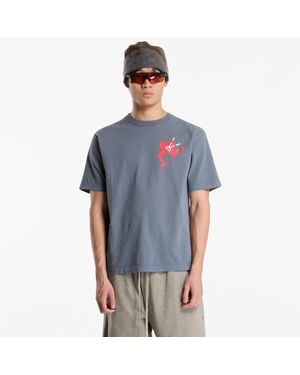 District Vision T-Shirt California Cotton Tee - Blue