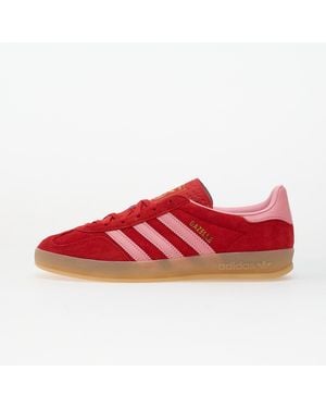 adidas Originals Baskets adidas gazelle indoor w better scarlet/ light pink/ gum4 eur 38 2/3 - Rouge