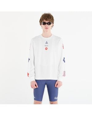 Rapha T-Shirt X Amani Long Sleeve T-Shirt - White