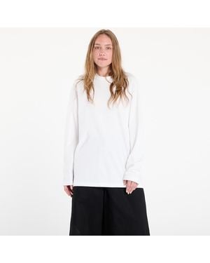 Y-3 T-Shirt Gfx Long Sleeve Tee - White