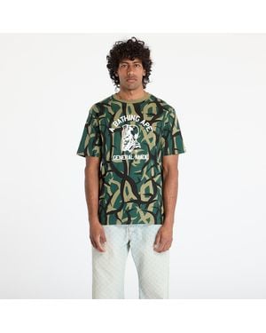 A Bathing Ape Maglietta Trial Camo General Tee - Verde