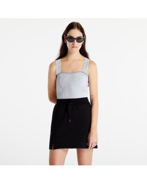 Daily Paper Top Pabila Knit Top Egret/ Impression - Black
