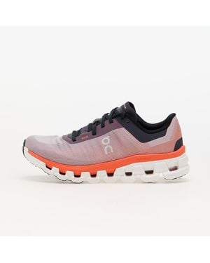 On Shoes Sneakers W Cloudflow 4 Quartz/ Flame Eur - Rosso