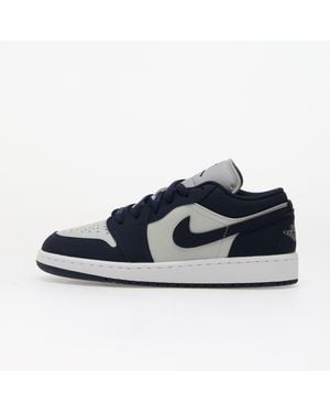 Nike Air 1 Low Kids Obsidian/ Obsidian- Fog- Foam - Blau