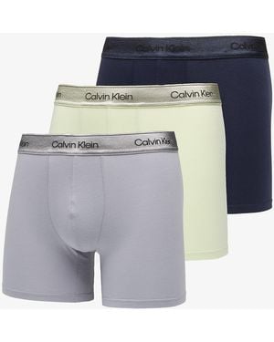 Calvin Klein Boxershorts Boxer Brief 3-Pack - Blau