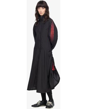 Y-3 Gradient 3 Stripes Nylon Track Dress - Blue