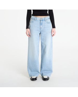 Calvin Klein Pants Jeans Low Rise Baggy Ramshead - Blue