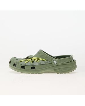 Crocs™ Sneakers Classic Webbing Clog Moss/ Multi Eur - Green