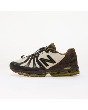 New Balance Sneakers 1890 Linen/ Pumpernickel/ Basil Oil - Brown