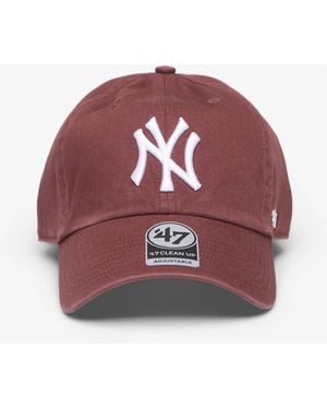 '47 Cap Mlb Clean Up New York Yankees Cap - Red
