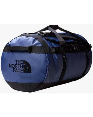 The North Face Base camp duffel - l summit navy/ tnf black 95 l - Bleu