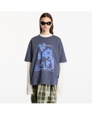 MISBHV Aglietta Isbhv Victi T-Shirt - Blu
